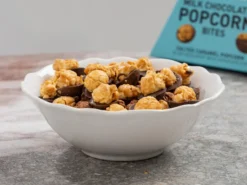 Joe & Seph’s Karamelliserade Popcorn med Mjölkchoklad