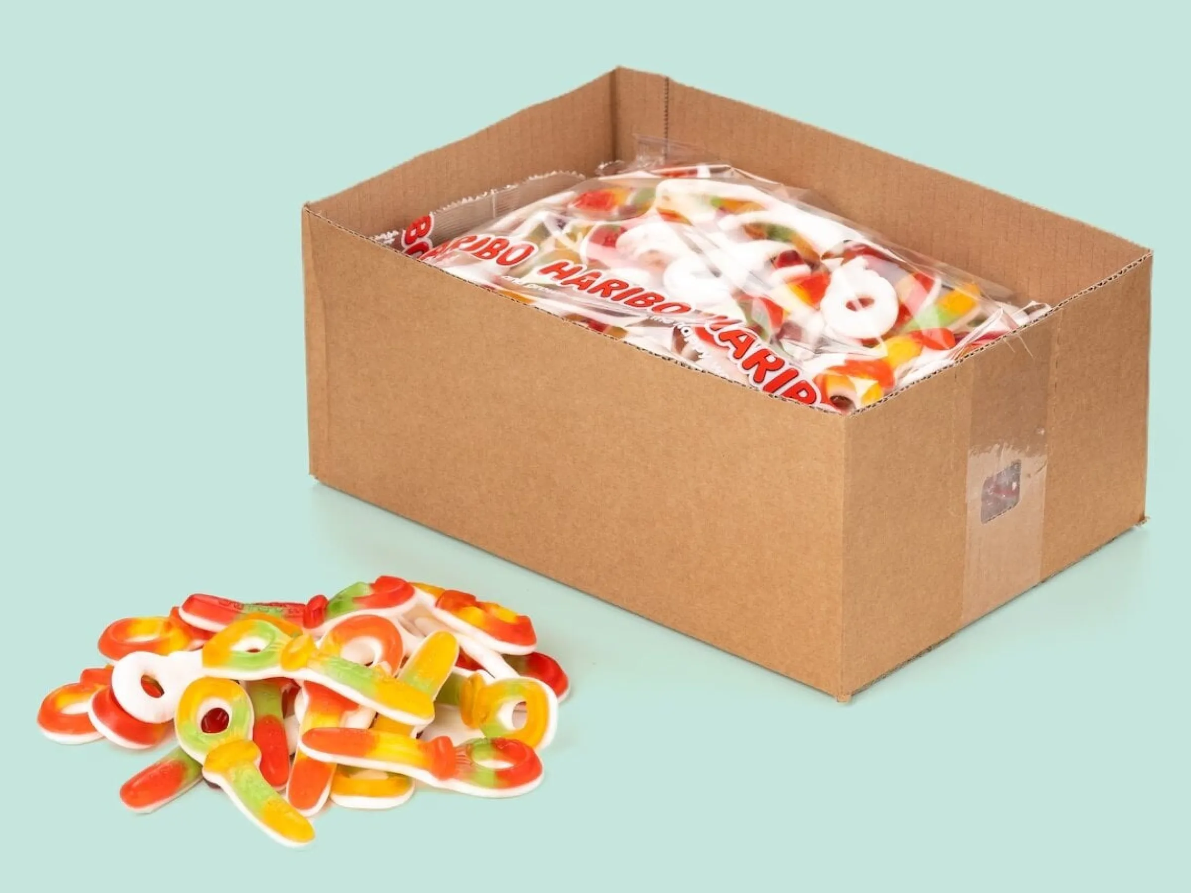 Jättenappar Frukt Lösgodis 2,5 kg