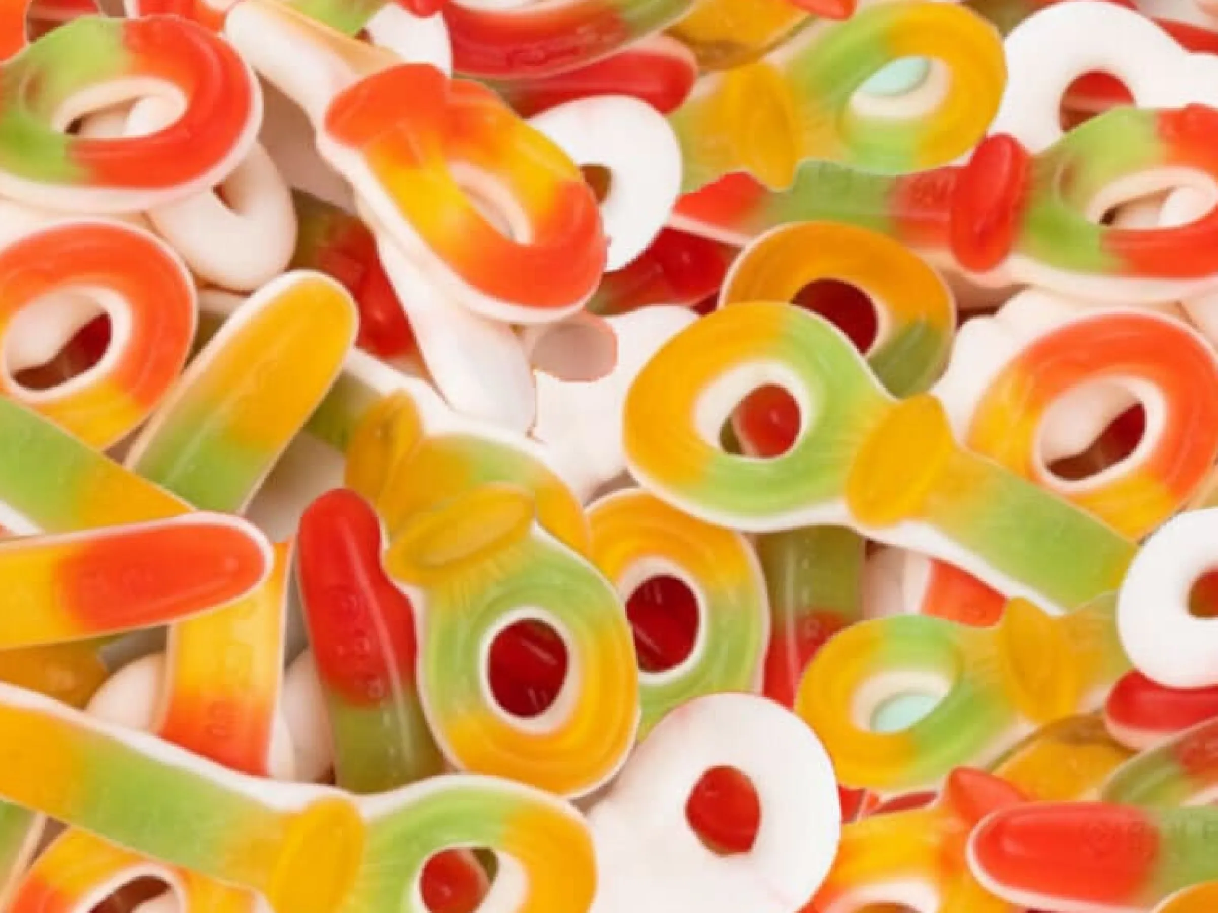 Jättenappar Frukt Lösgodis 2,5 kg