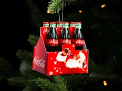 Julgranspynt Coca-Cola Flaskor