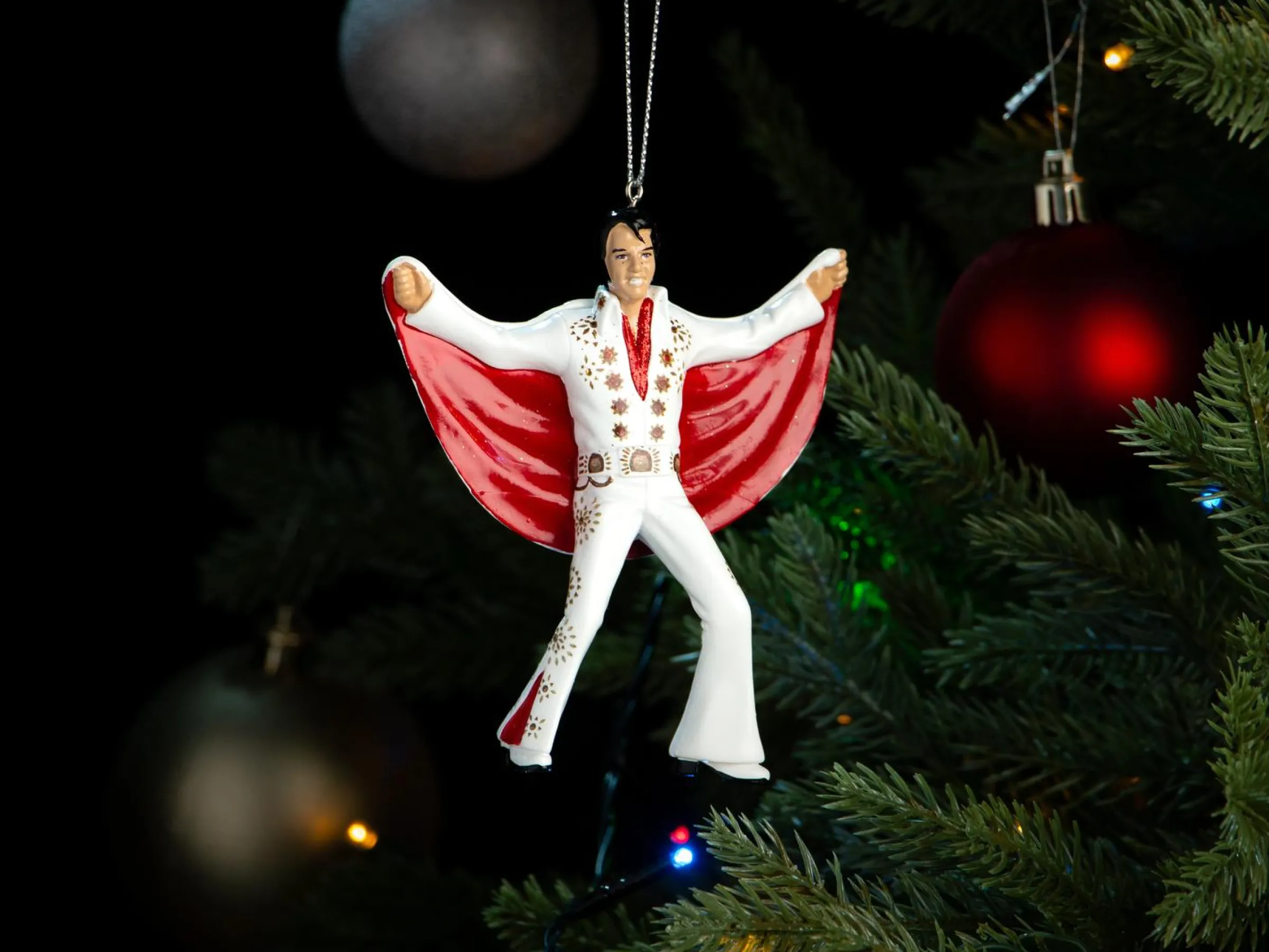 Julgranspynt Elvis Presley