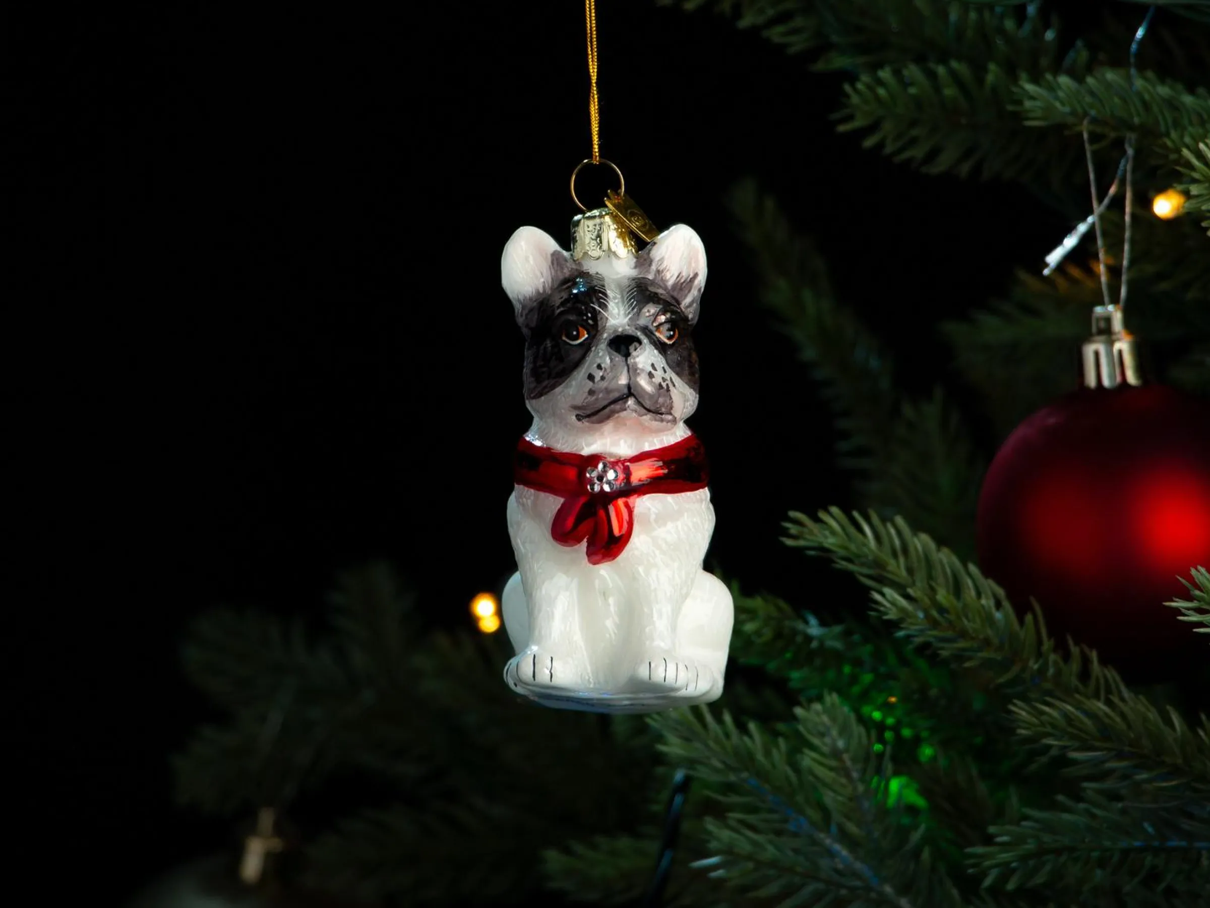 Julgranspynt Fransk Bulldog