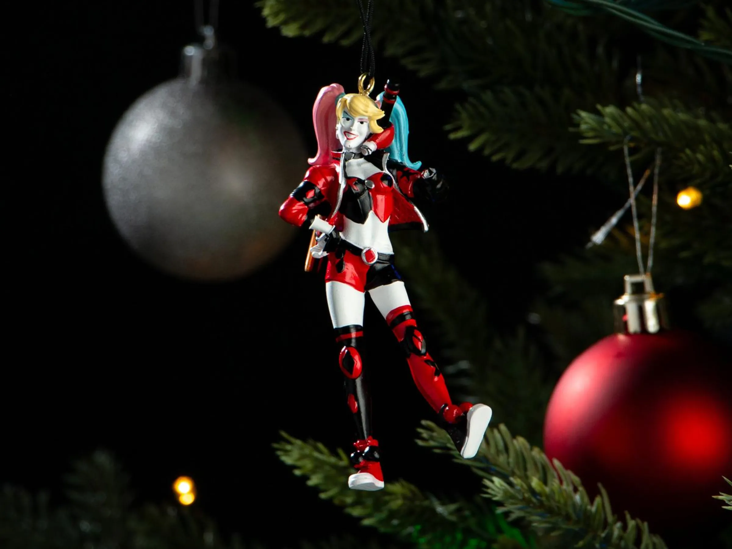 Julgranspynt Harley Quinn