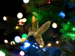 Julgranspynt Kolibri i Guld