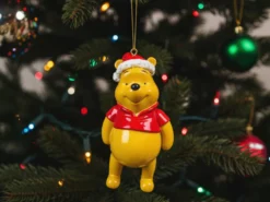 Julgranspynt Nalle Puh med Tomteluva
