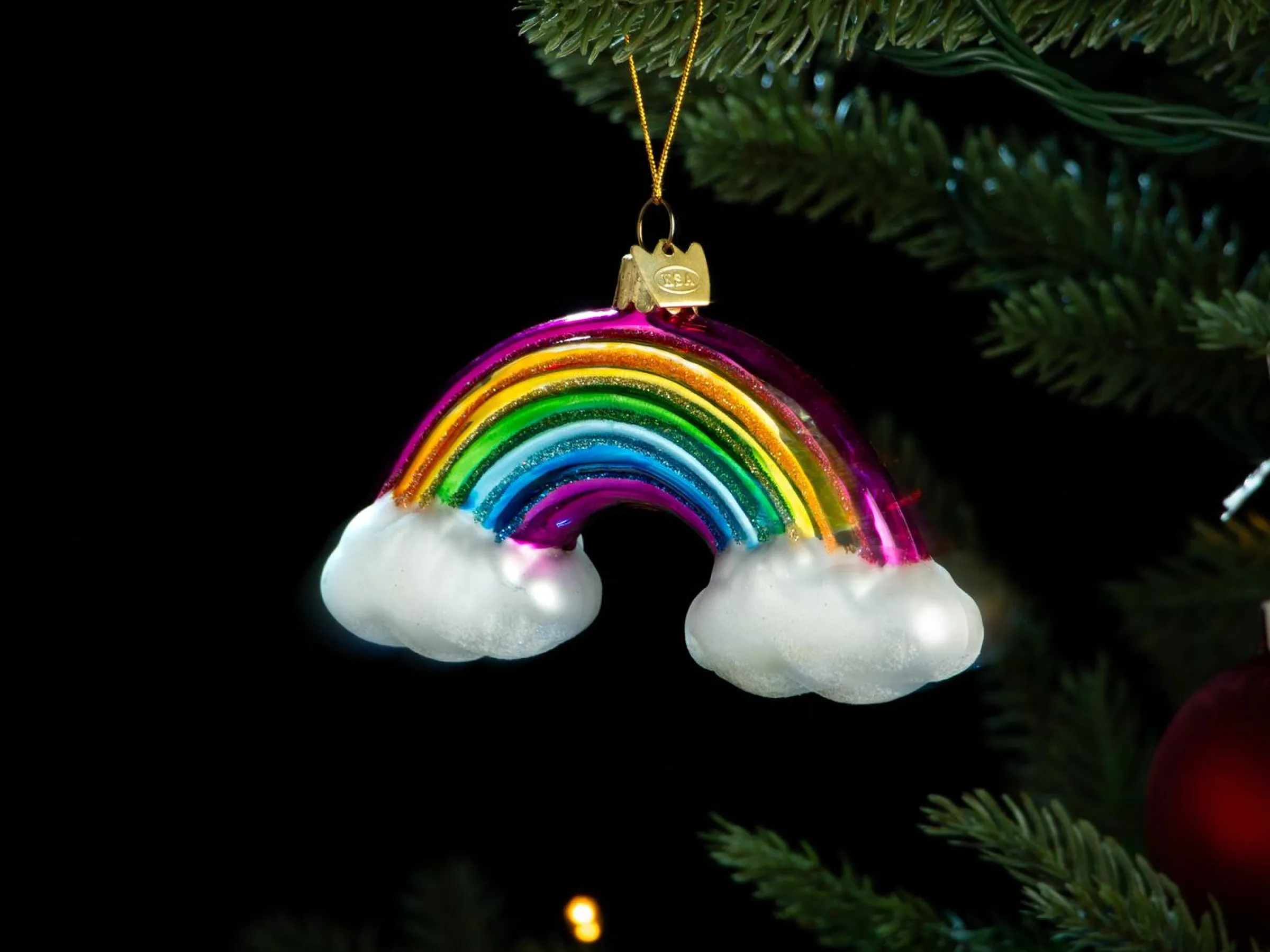 Julgranspynt Regnbåge