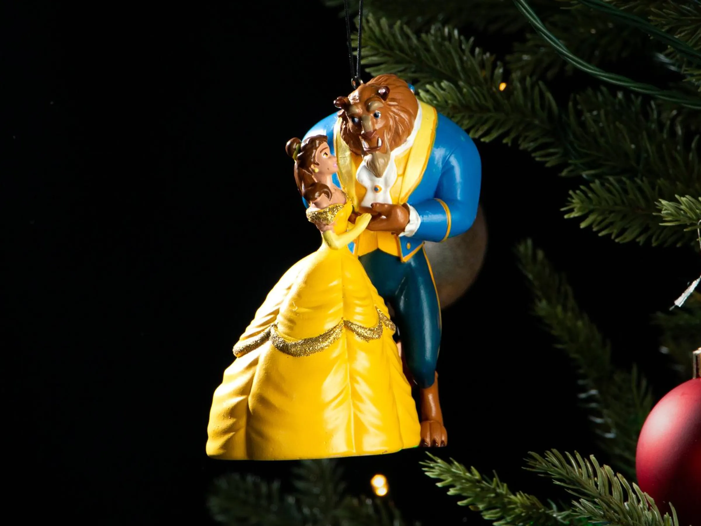 Julgranspynt Skönheten & Odjuret