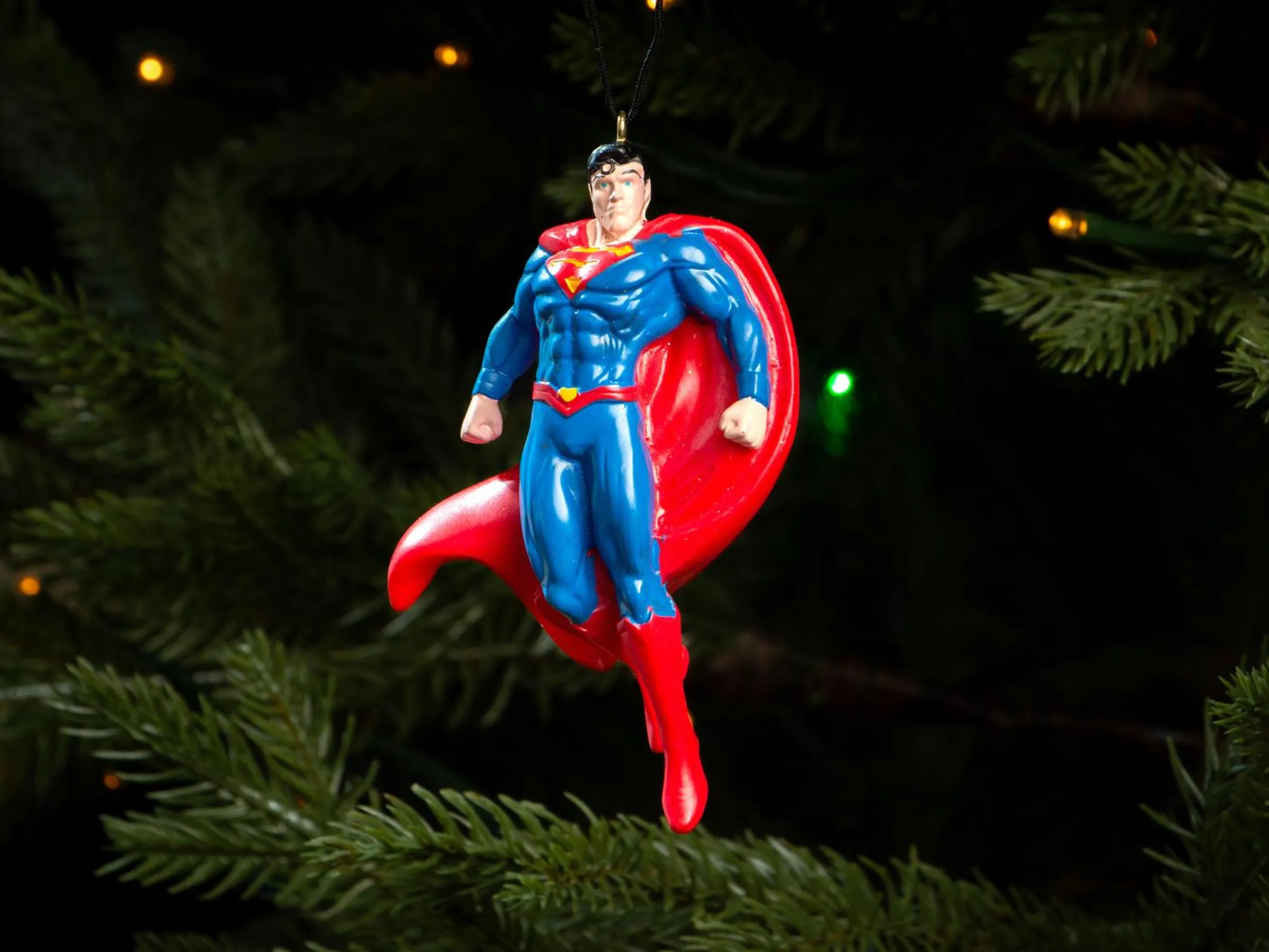 Julgranspynt Superman