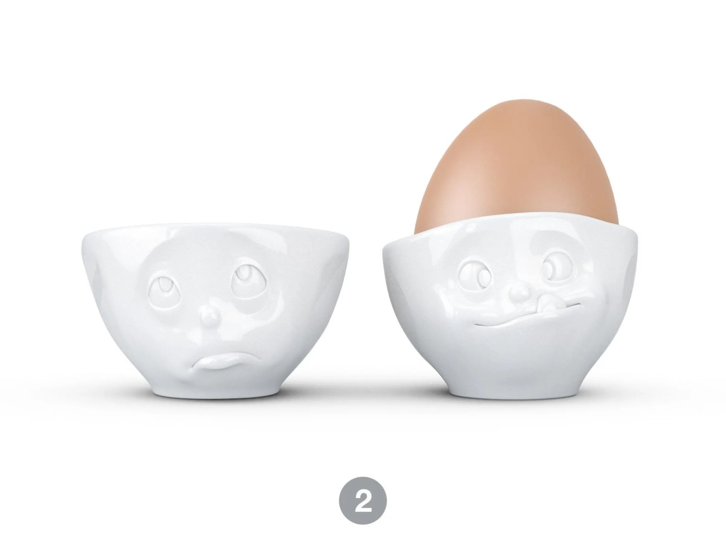 Känslo-Äggkoppar 2 pack - Tassen