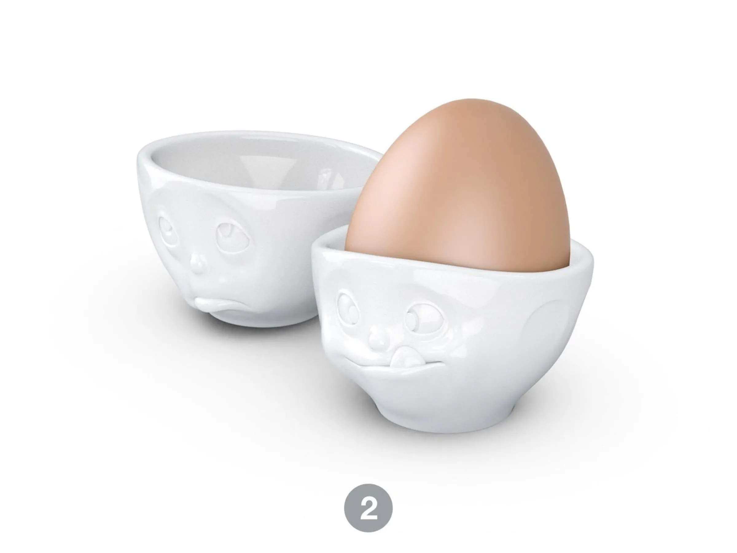 Känslo-Äggkoppar 2 pack - Tassen