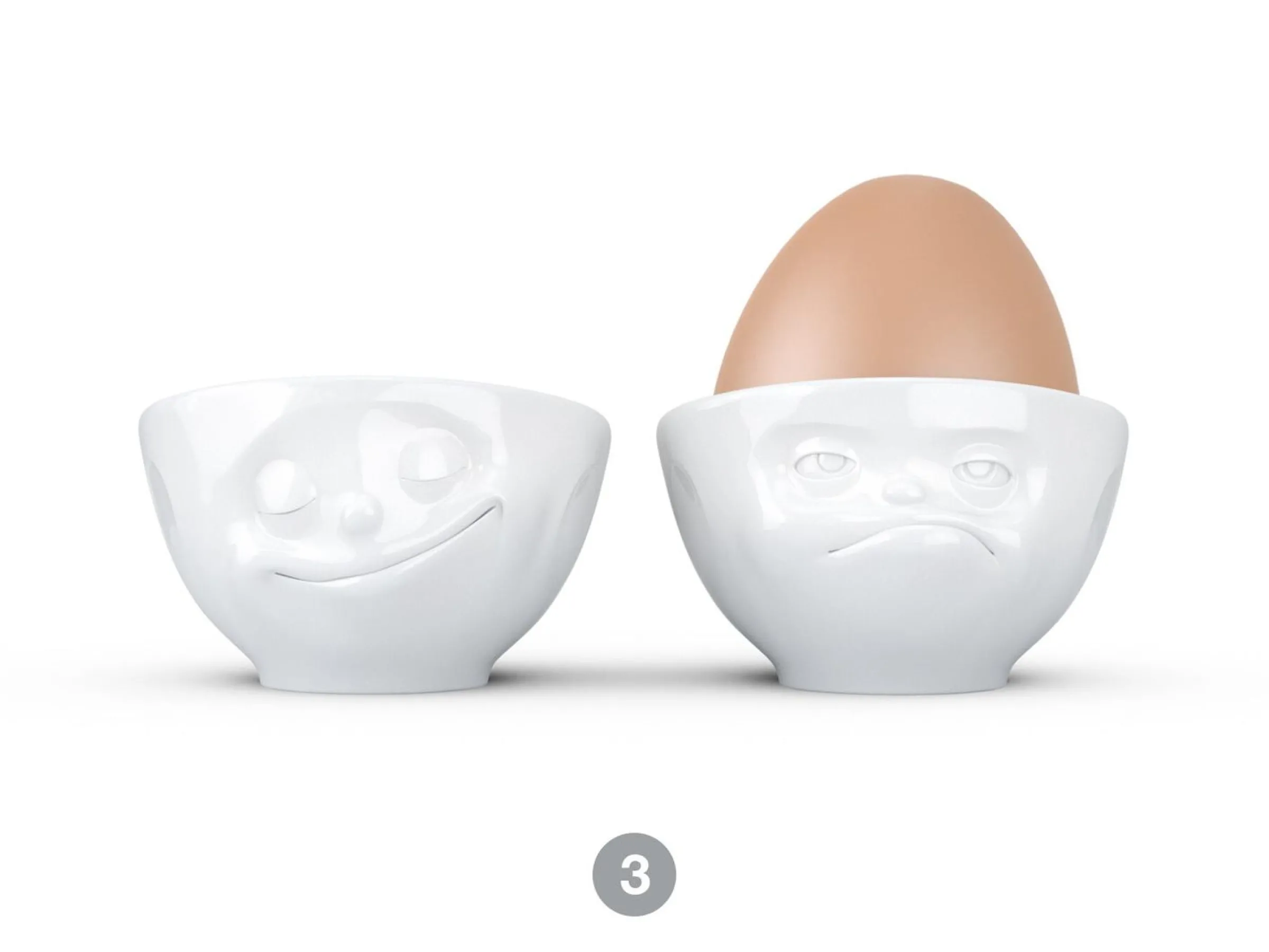 Känslo-Äggkoppar 2 pack - Tassen