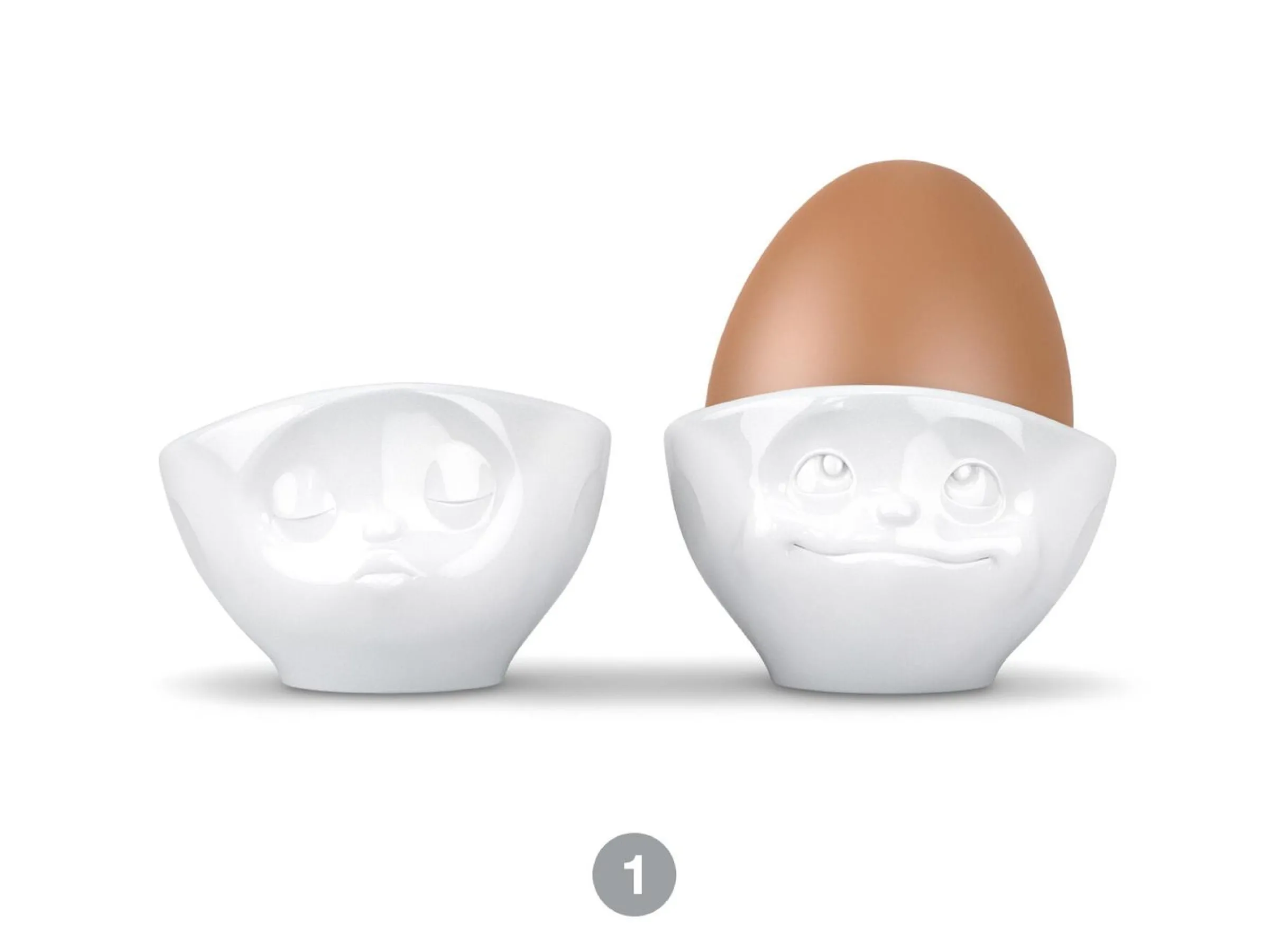 Känslo-Äggkoppar 2 pack - Tassen