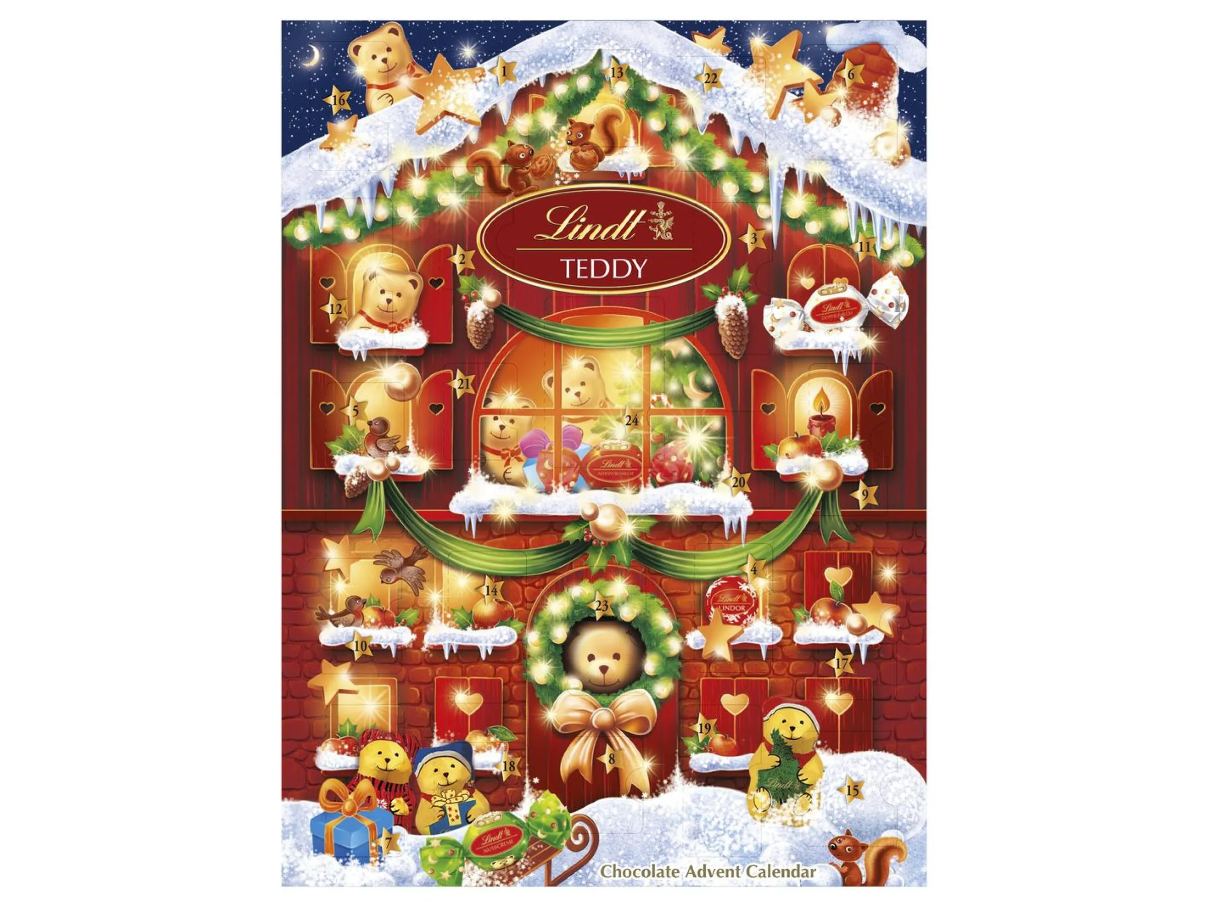 Lindt Teddy House Adventskalender