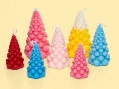 Ljus - Bubbelgran 10 cm 1-pack