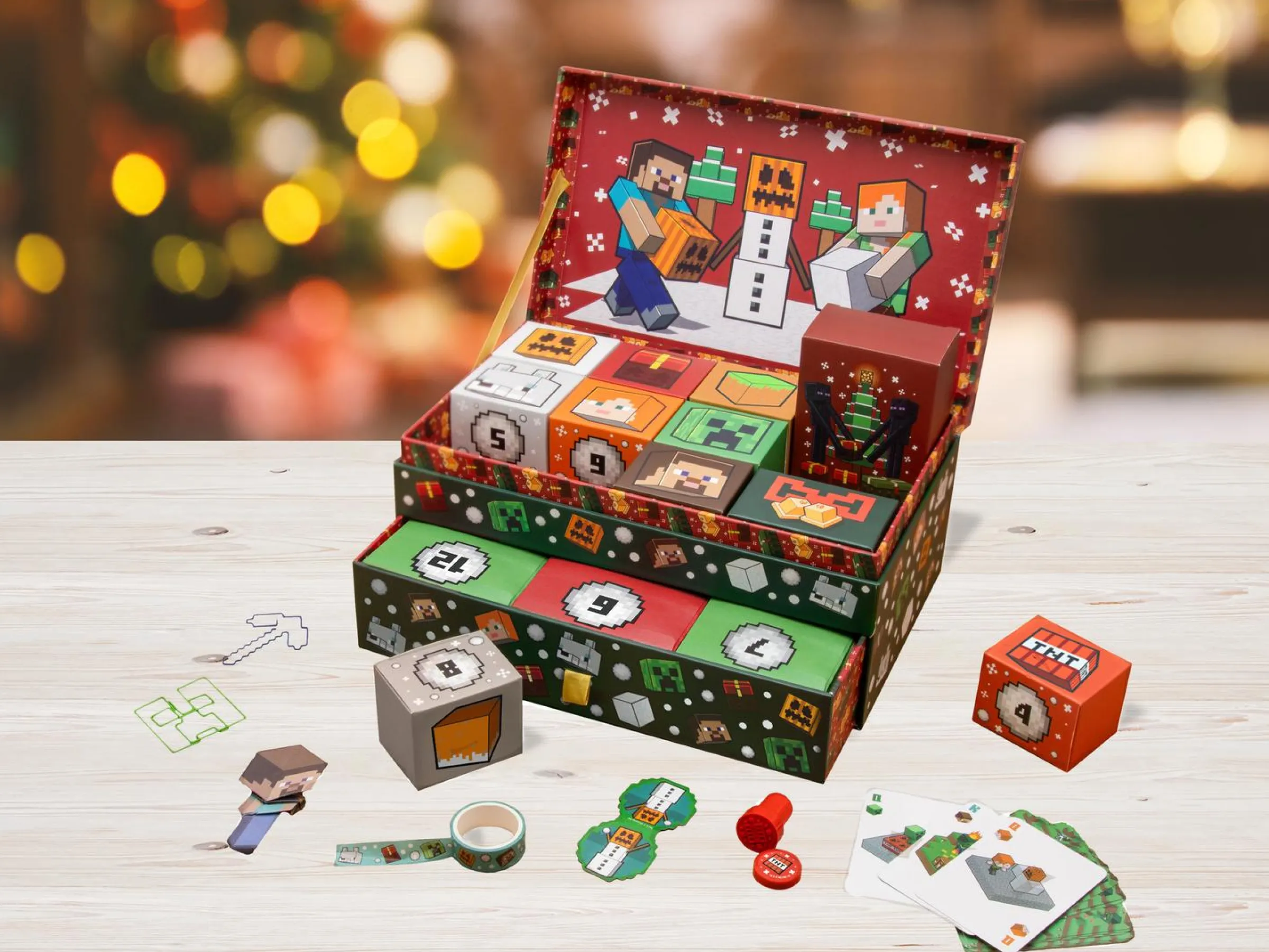 Minecraft Adventskalender Samlarbox