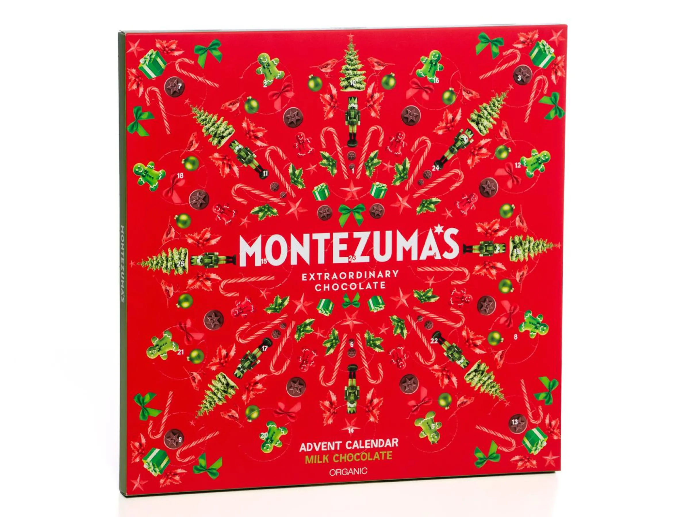 Montezuma Chokladkalender med Mjölkchoklad