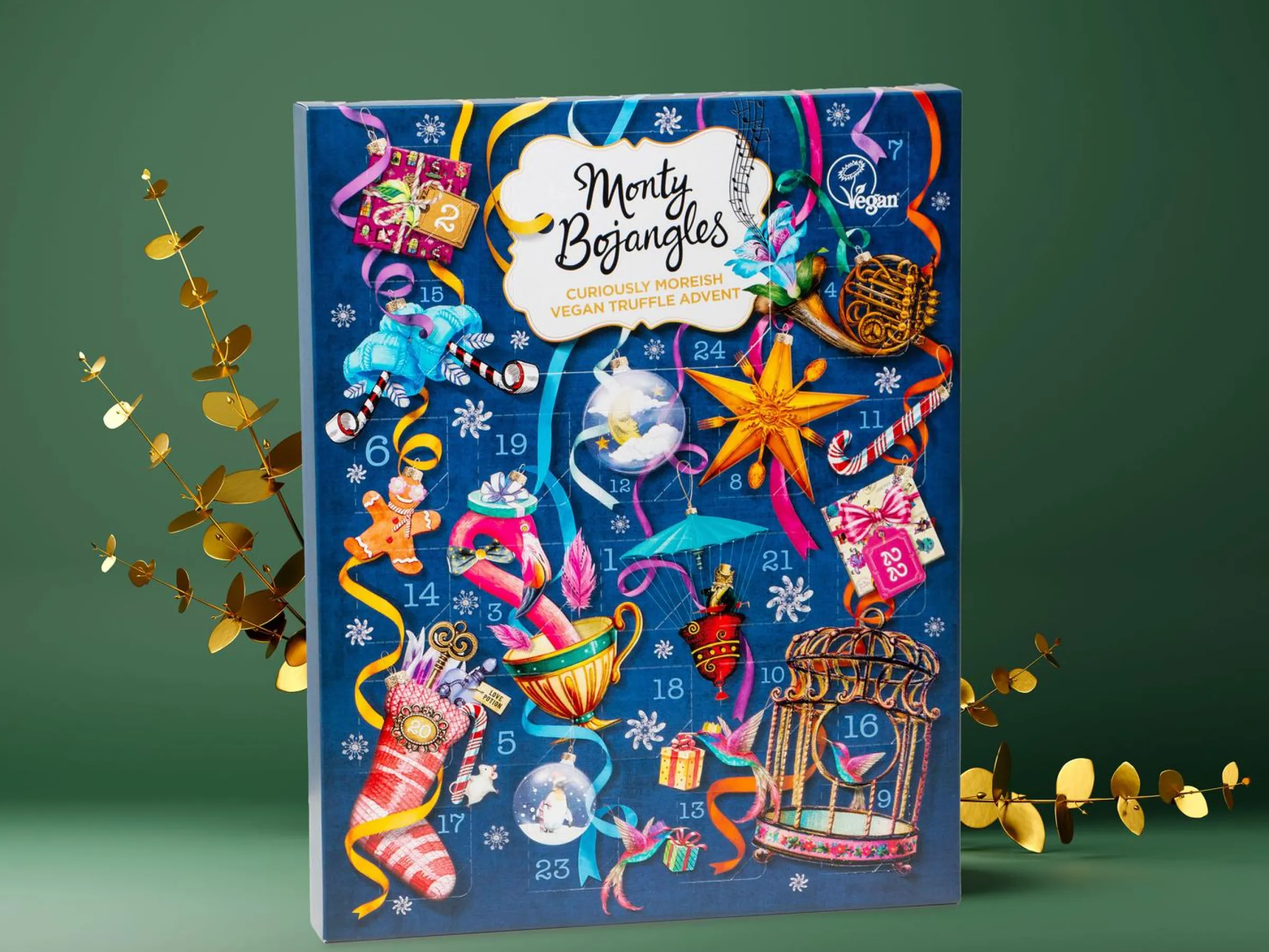 Monty Bojangles Vegansk Chokladkalender