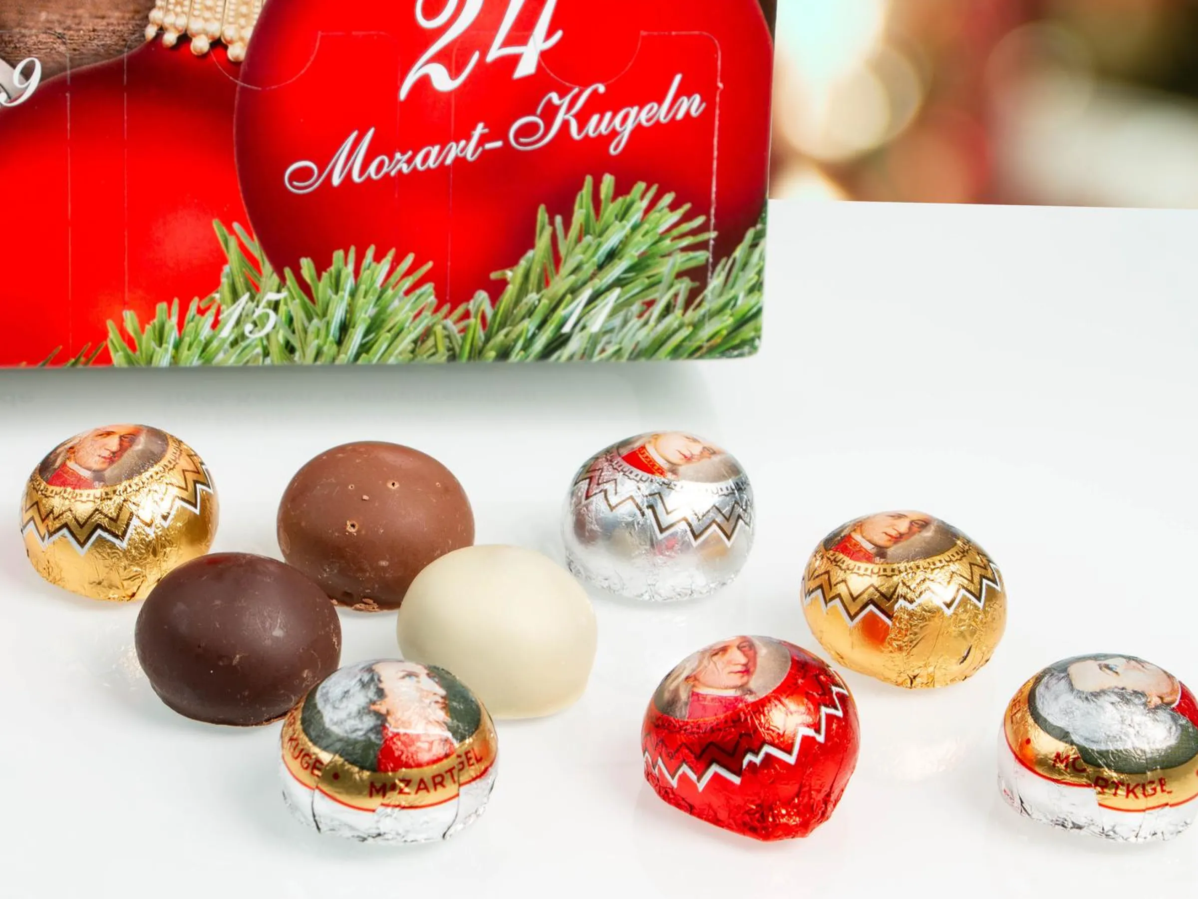 Mozartkulor Adventskalender