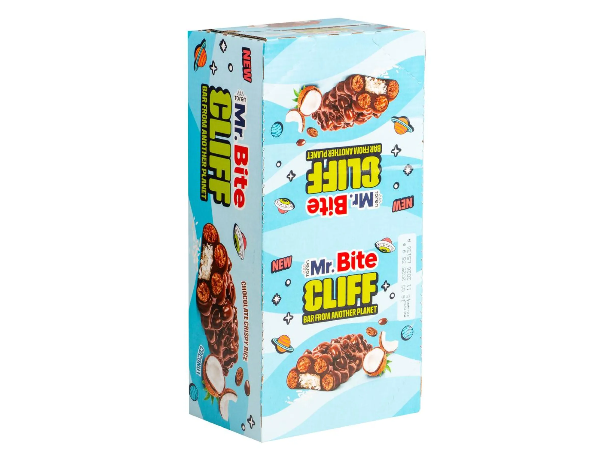 Mr. Bite Cliff Chokladbars med Kokos 24-pack