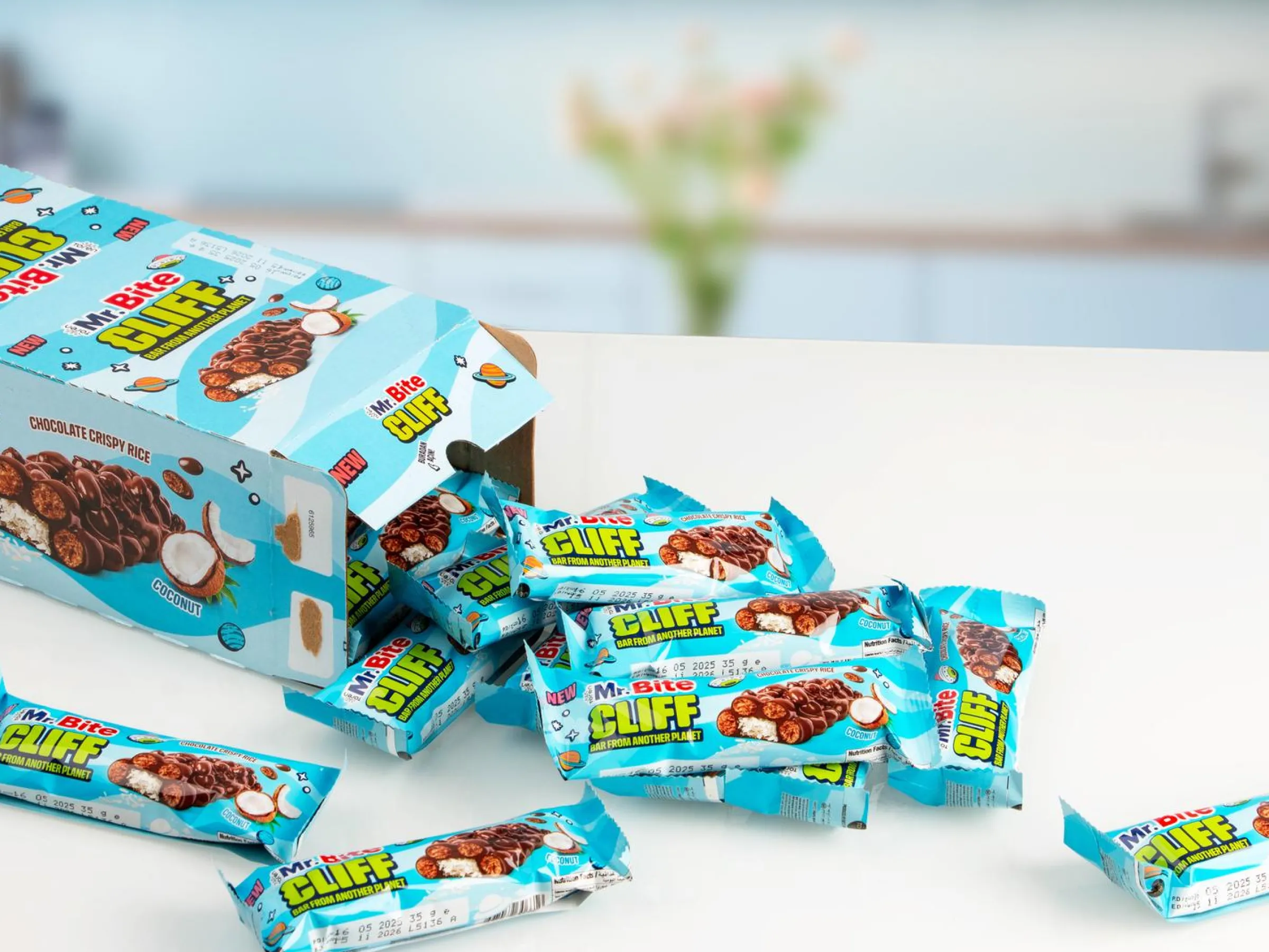 Mr. Bite Cliff Chokladbars med Kokos 24-pack