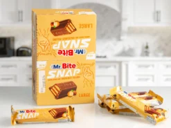 Mr. Bite Snap Chokladbars med Hasselnötsfyllning 24-pack