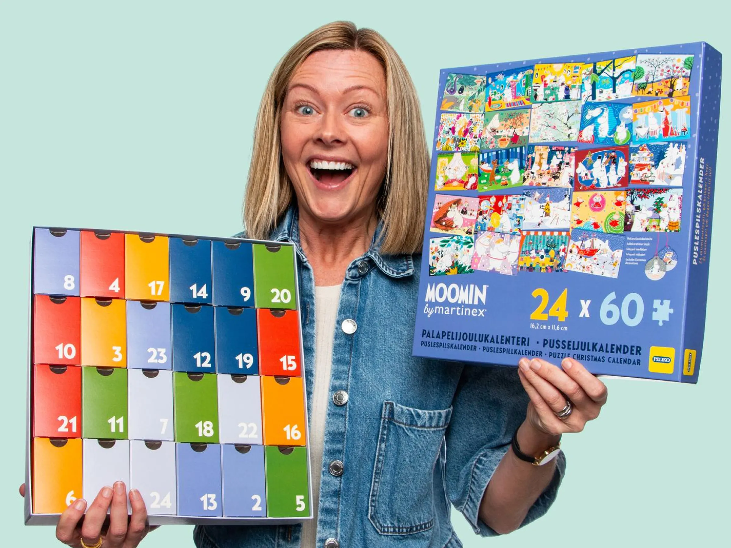 Mumin Pusselkalender