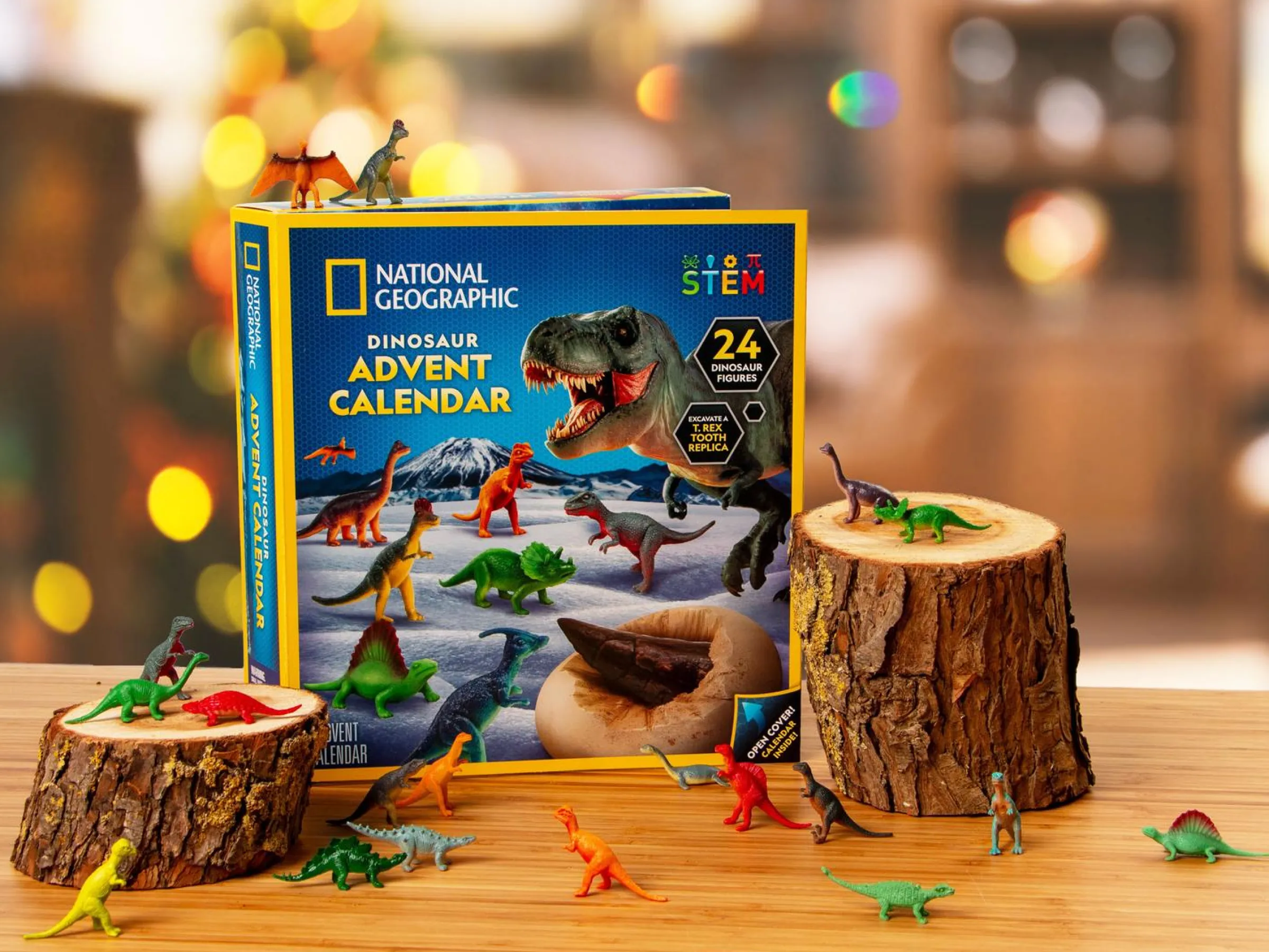 National Geographic Adventskalender med Dinosaurier