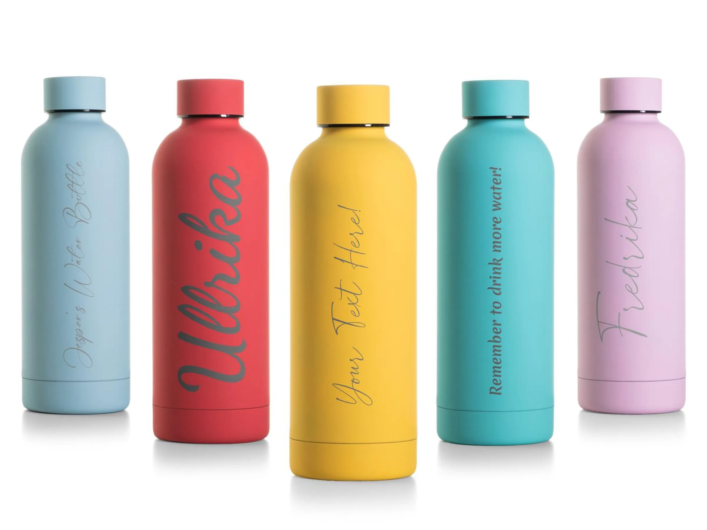 Personlig Termosflaska med Text - 500 ml