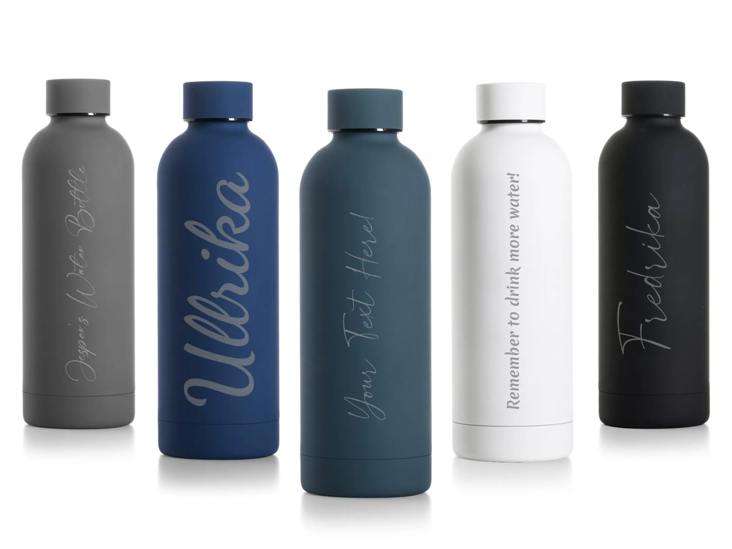Personlig Termosflaska med Text - 500 ml