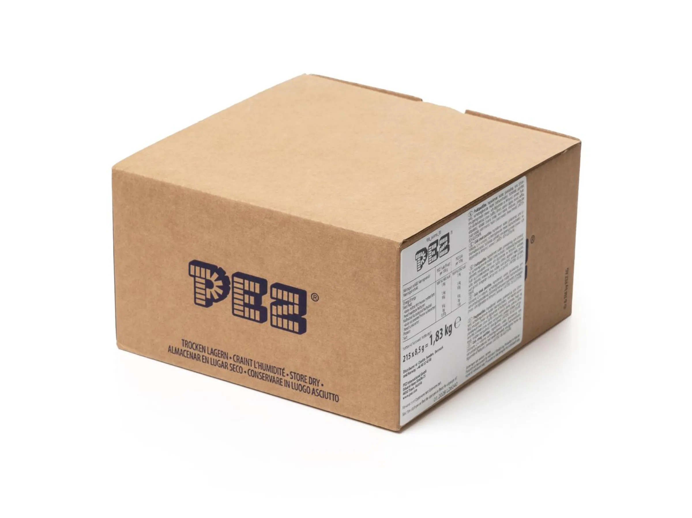 Pez-tabletter Lösgodis 1,8 kg