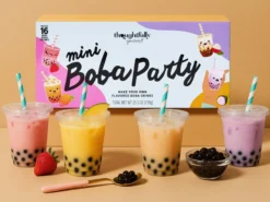 Presentlåda med Mini Boba Tea - Thoughtfully