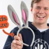 Påskägg i Presentask med Kaninöron
