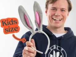 Påskägg i Presentask med Kaninöron