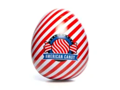Påskägg med USA-godis