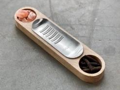 Rivsalt - Salt & Peppar med Rivjärn