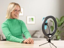 Selfie-lampa med Mobilstativ - Vooni