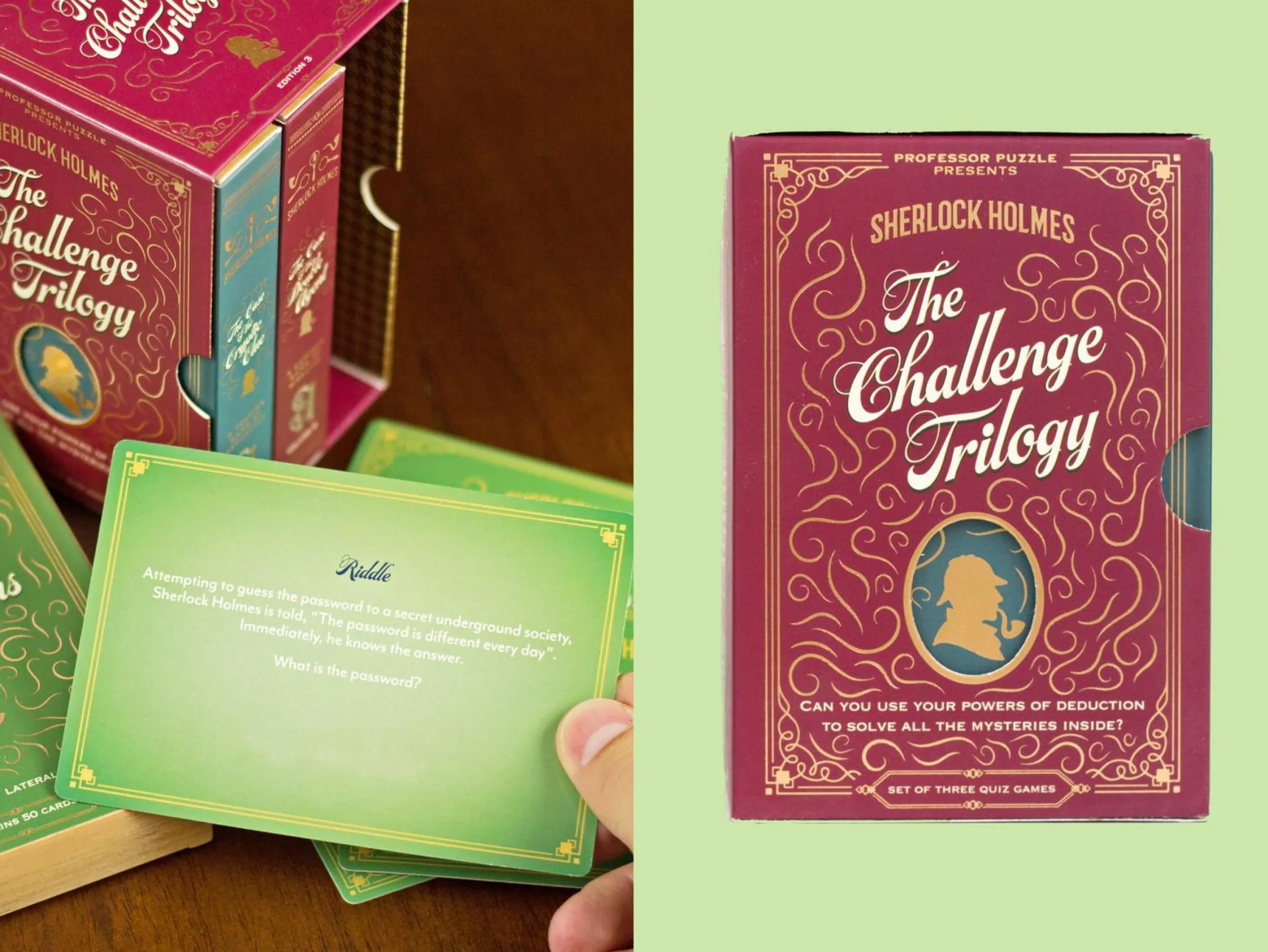 Sherlock Holmes: The Challenge Trilogy