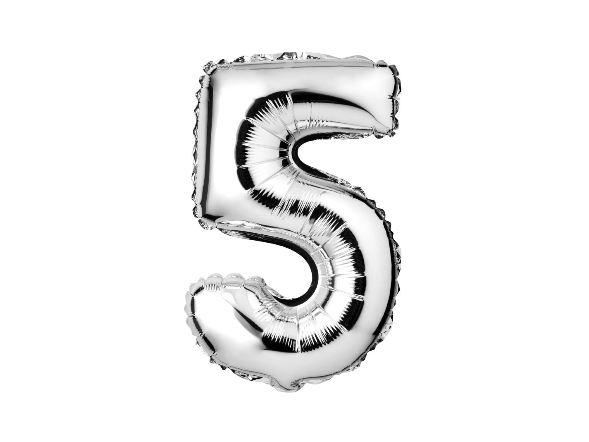 Sifferballong Silver 5