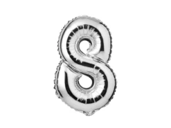 Sifferballong Silver 8