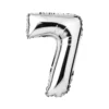 Sifferballong Silver 7