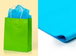 Silkespapper 10-pack - Blå