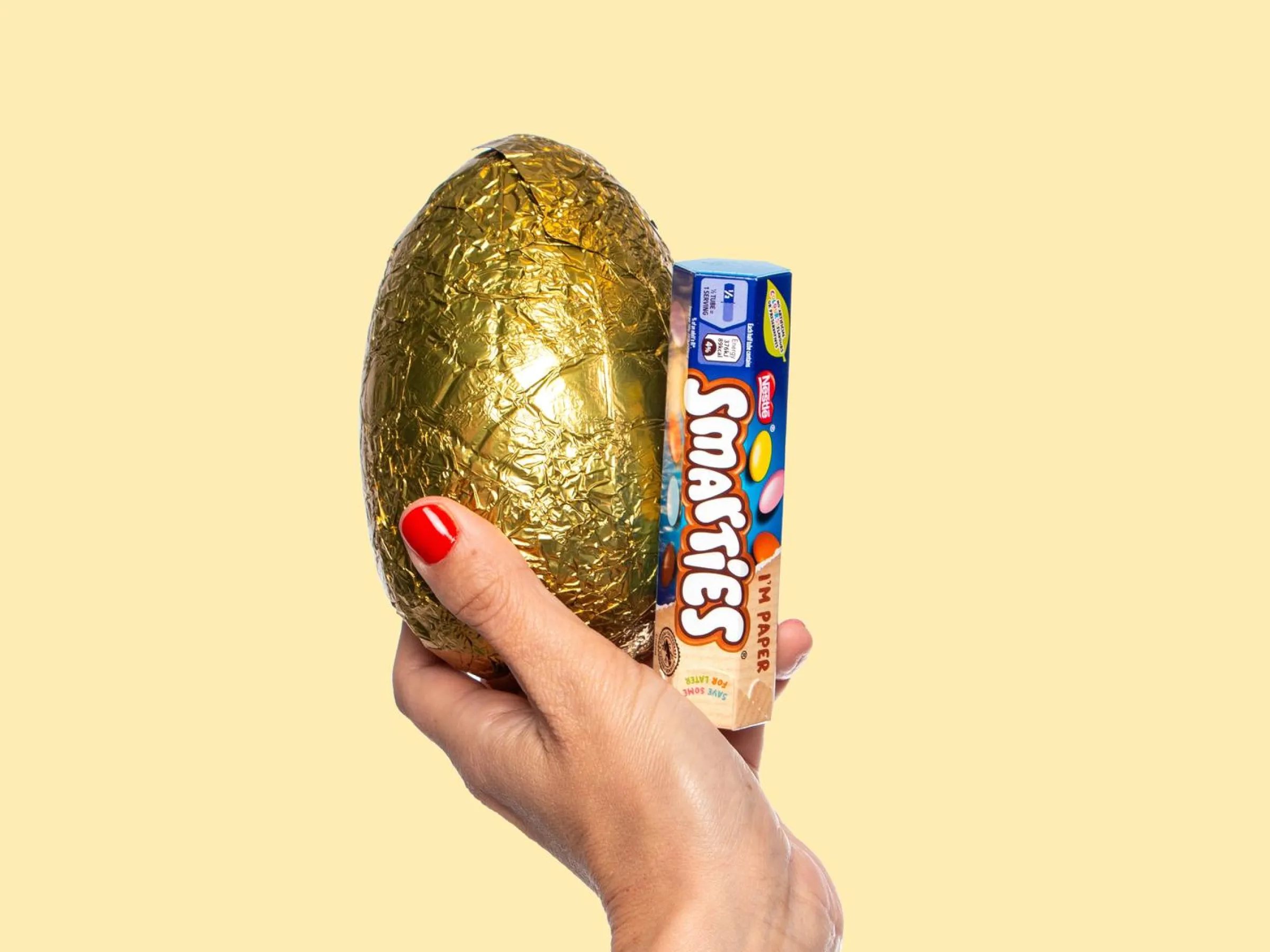 Smarties Stort Påskägg