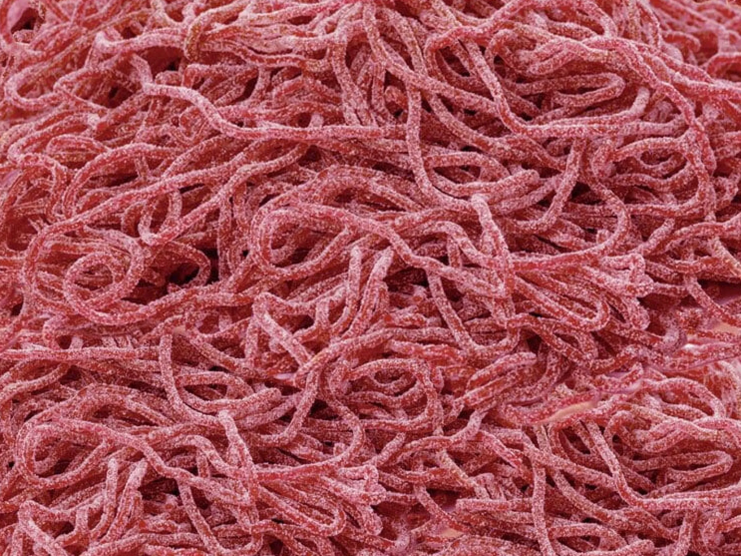 Spaghetti Jordgubb Lösgodis 1 kg