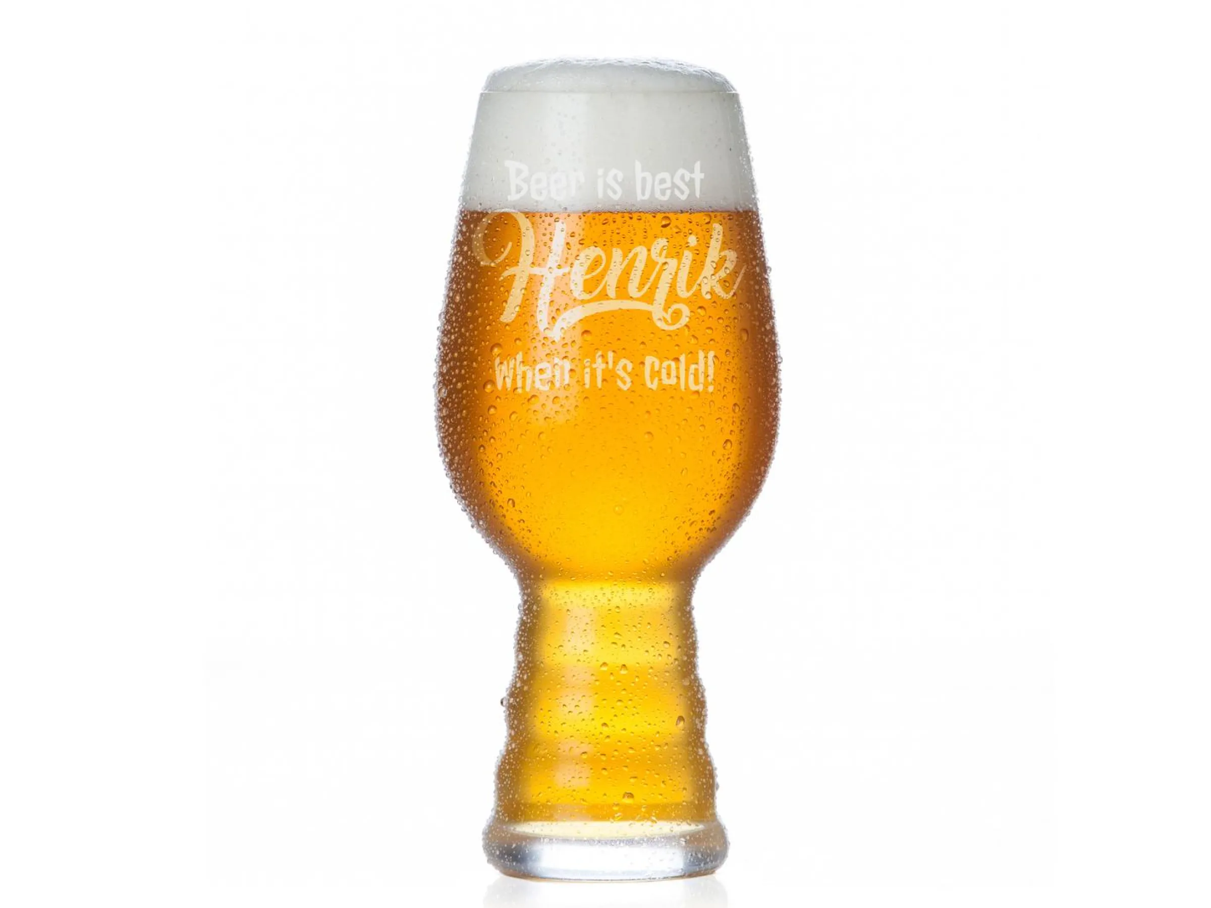 Spiegelau IPA-ölglas med Gravyr - Egen Text