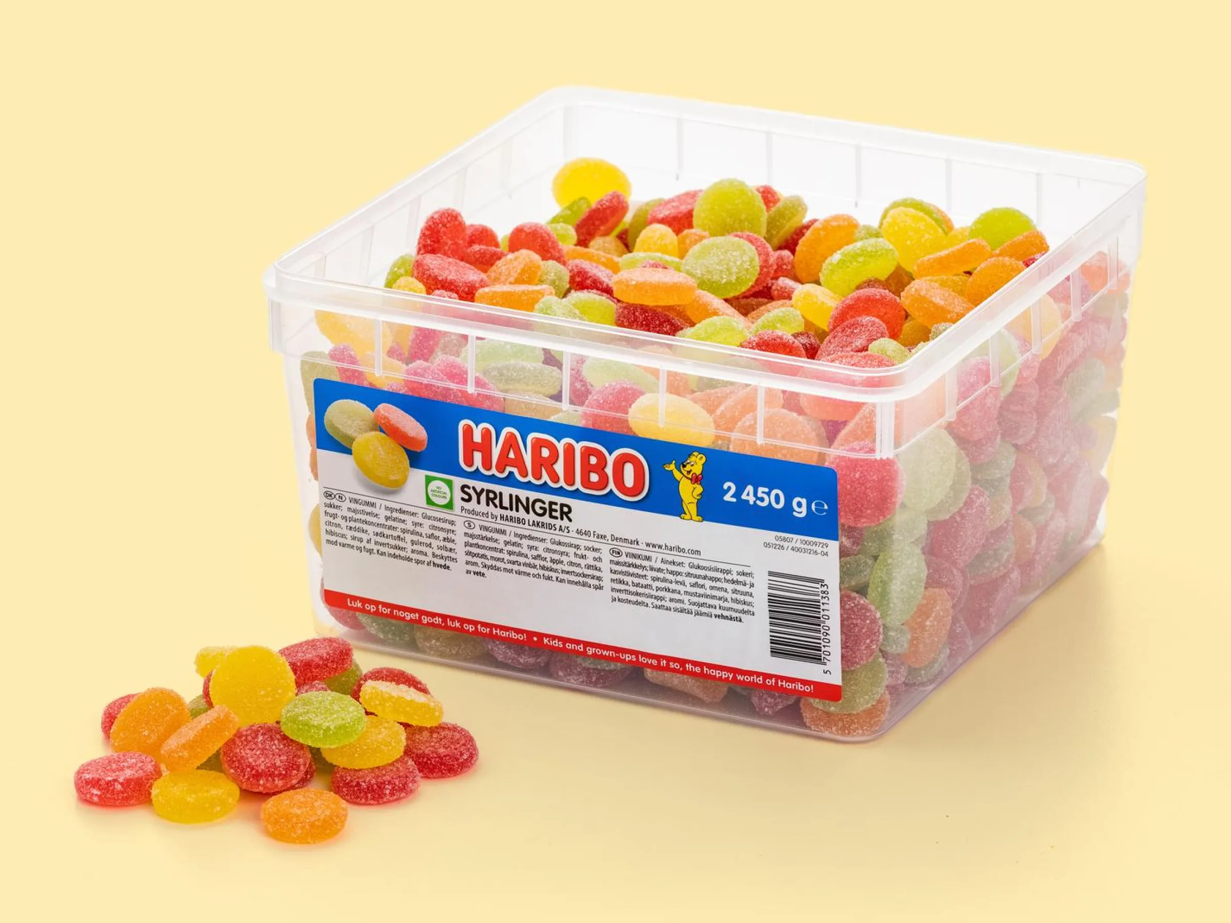 Syrlingar Lösgodis 2,4 kg
