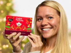 Tekalender Röd Box - English Tea Shop