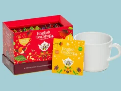 Tekalender Röd Box - English Tea Shop