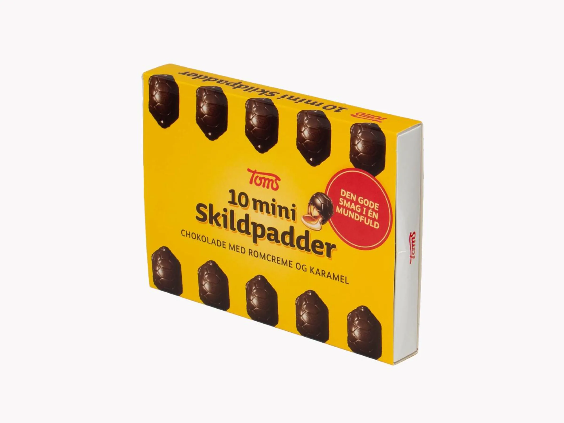 Toms Mini Sköldpaddor Mörk Choklad 120 gram