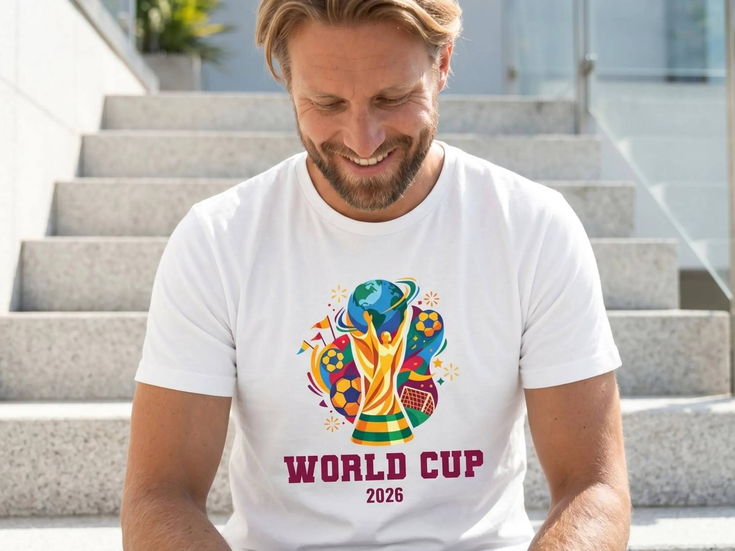 T-shirt med Egen Design - Fotbolls VM