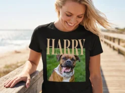 T-shirt med Foto - Husdjur